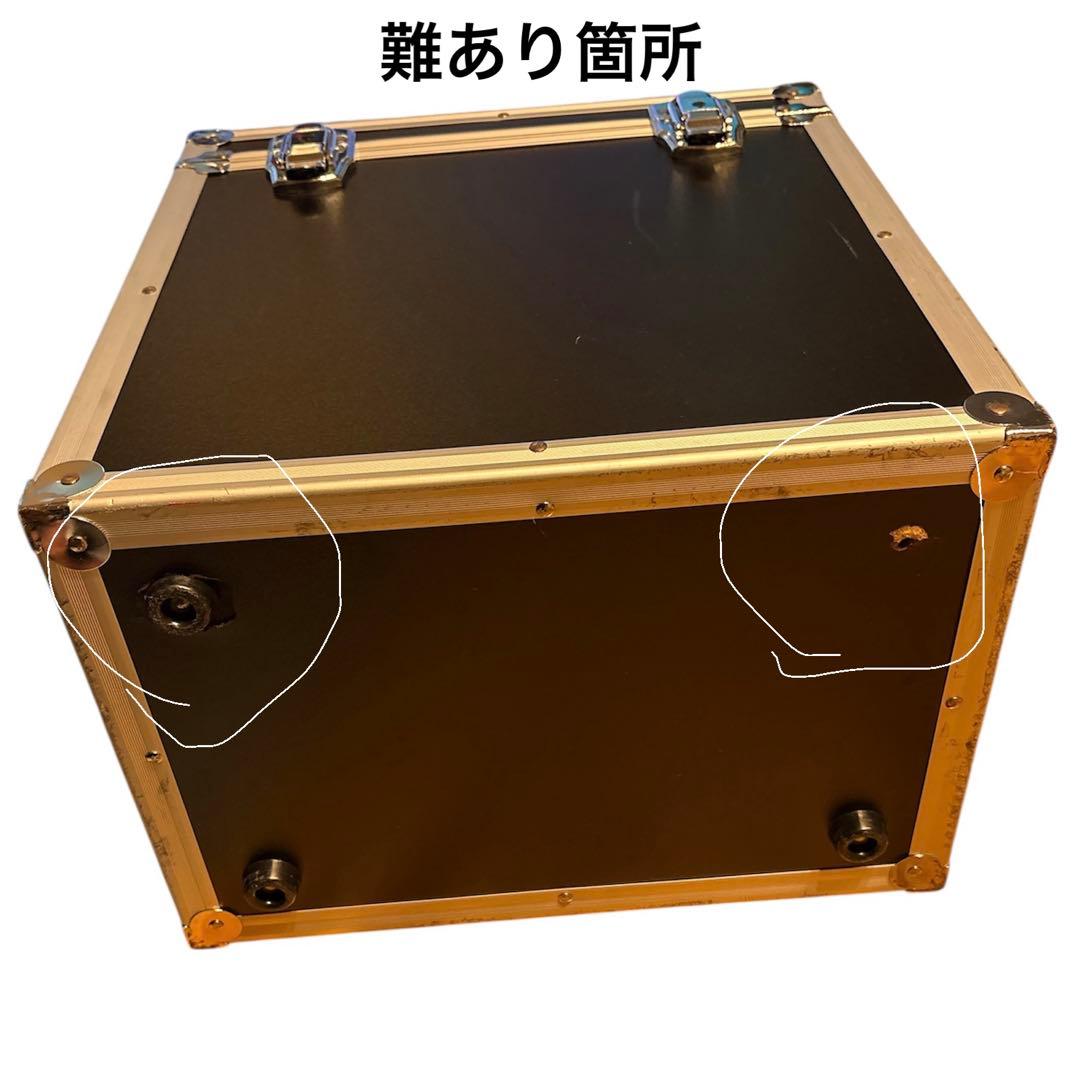 12インチ レコードケース 約50〜60枚収納 DJ 用品 中古