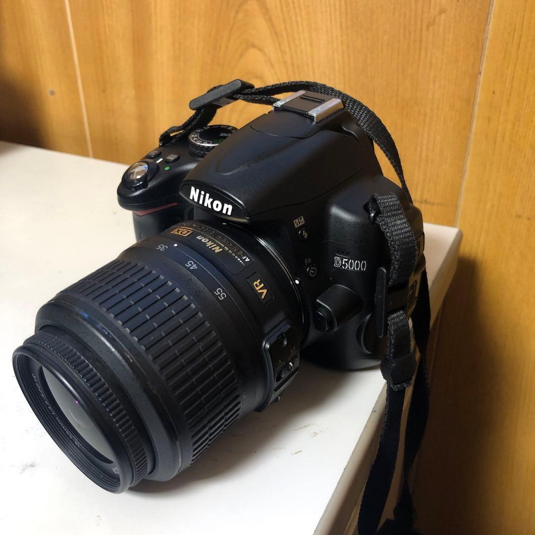 【ジャンク品】Nikon D5000 18-55 デジタル一眼レフカメラ