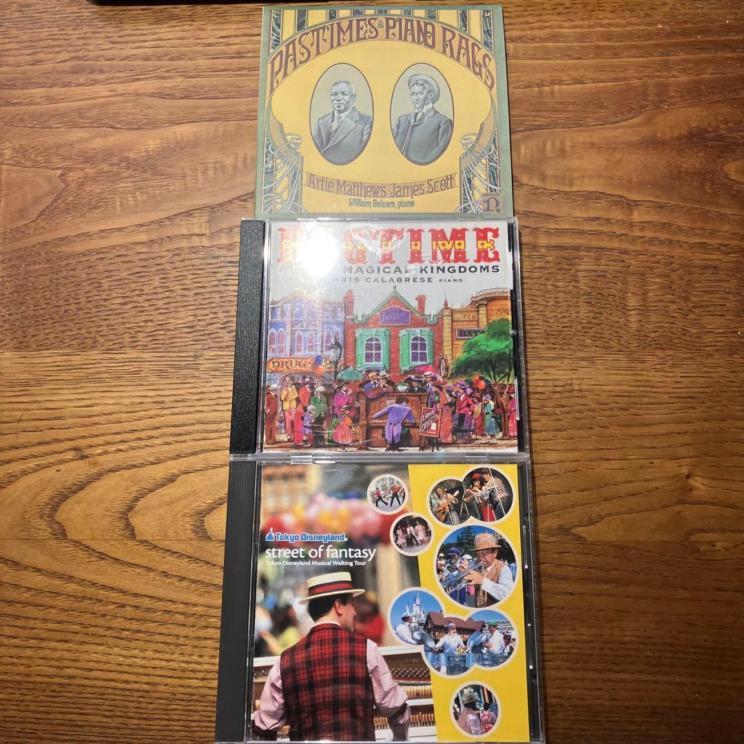 【レア6枚】東京ディズニーランド　ワールドバザール音楽