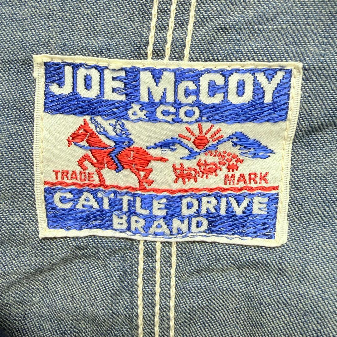 JOE McCOY COVERALL JACKET WABASH 38 美品