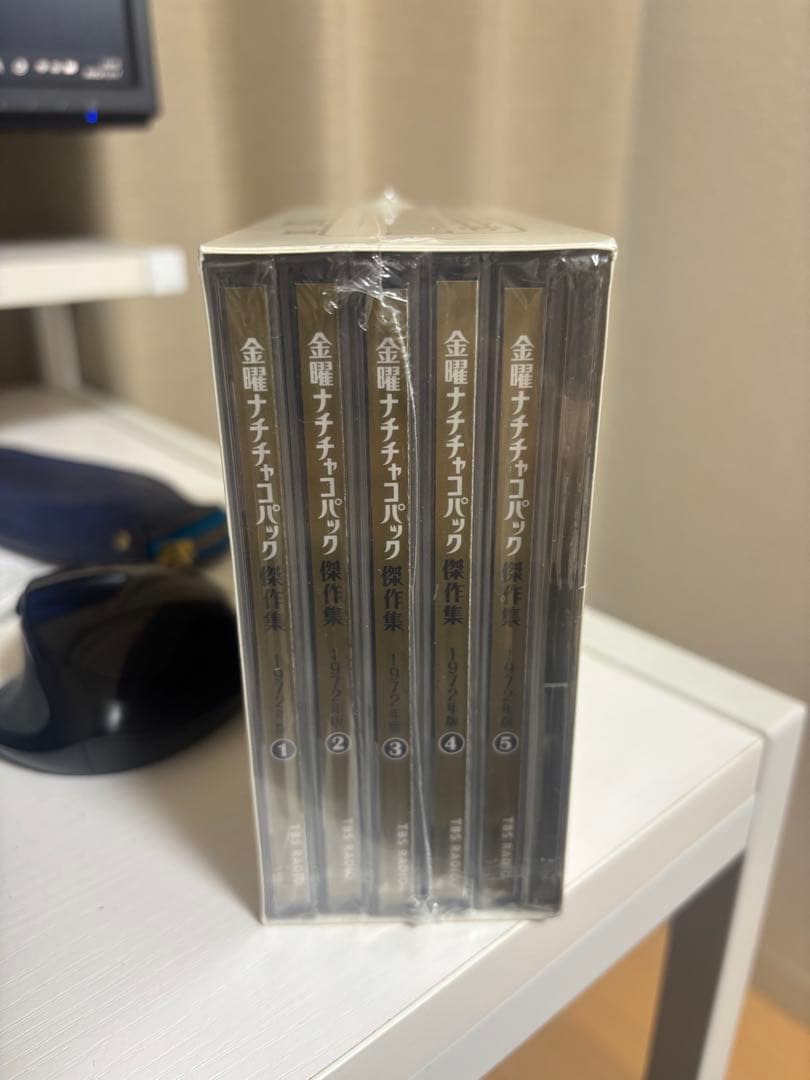 【未開封】金曜ナチチャコパック傑作集1972年版(第1~5巻 BOX）