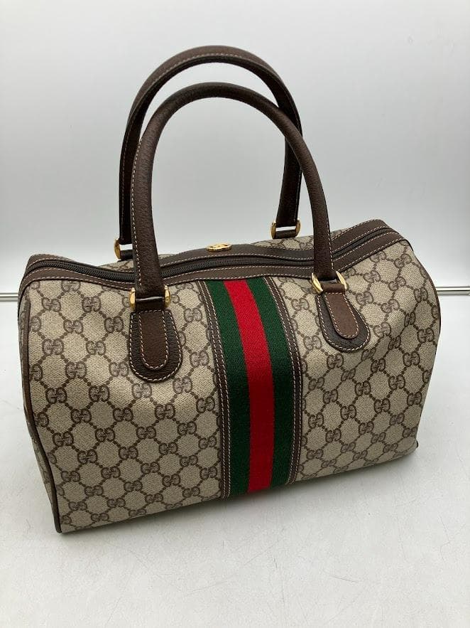 【美品】GUCCI GGオールドGUCCI　ボストンバッグ