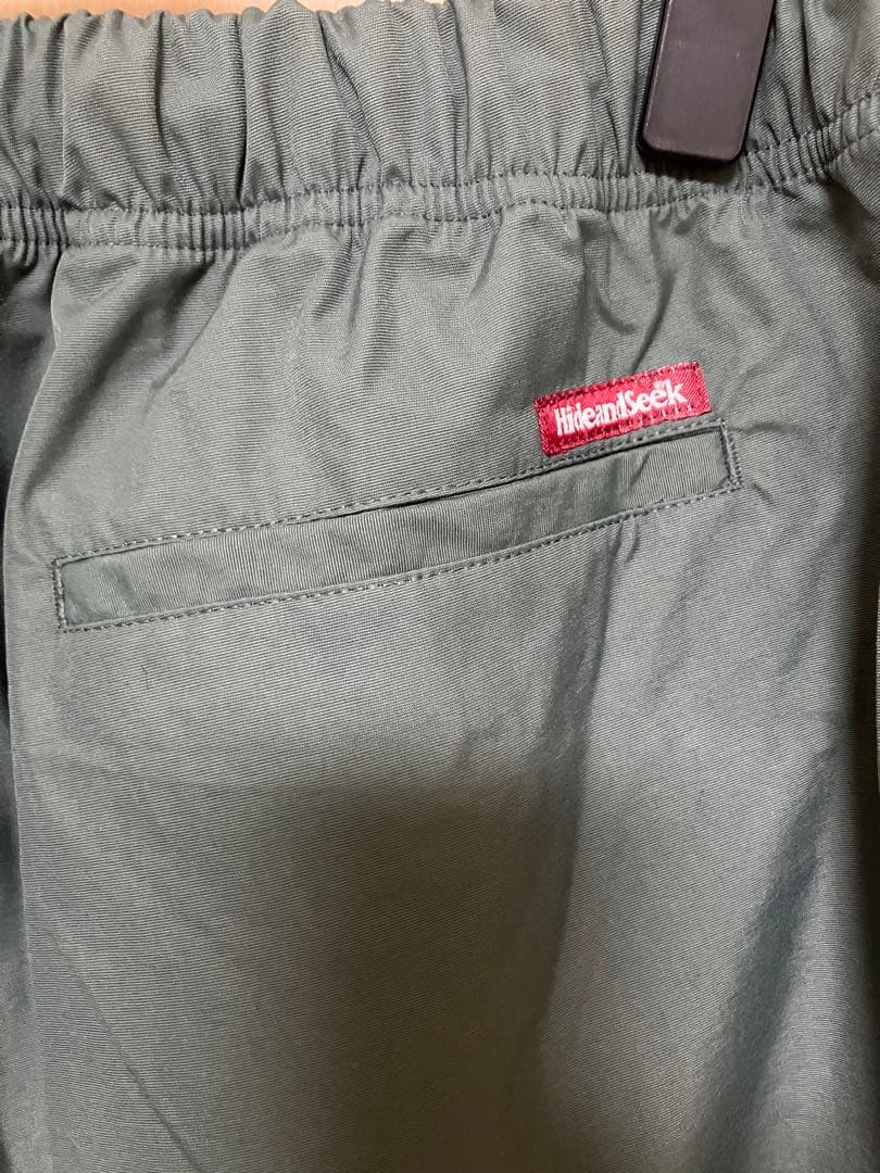ハイドアンドシーク　Nylon Track Pant