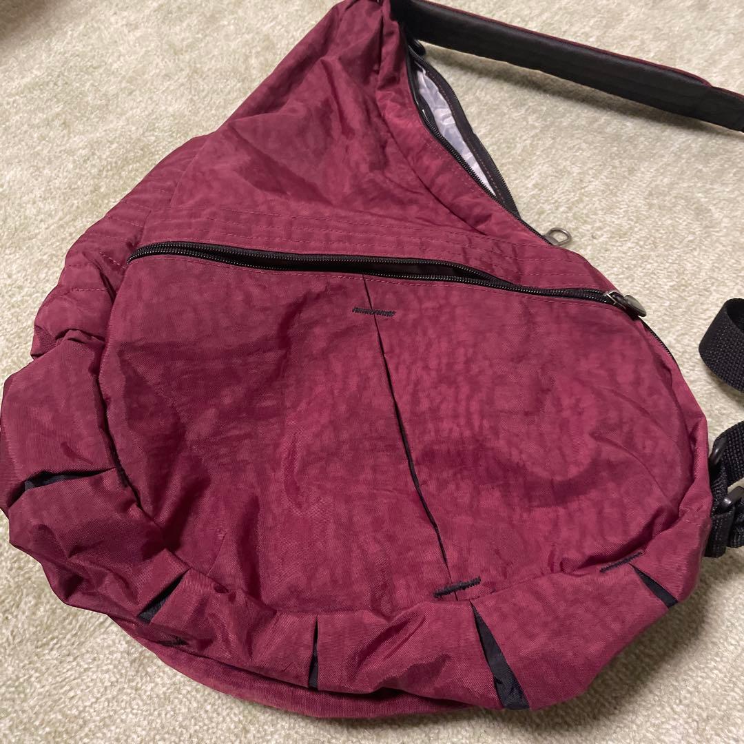 玉*屋様 HEALTH BACK BAG ボディバッグ バーガンディ