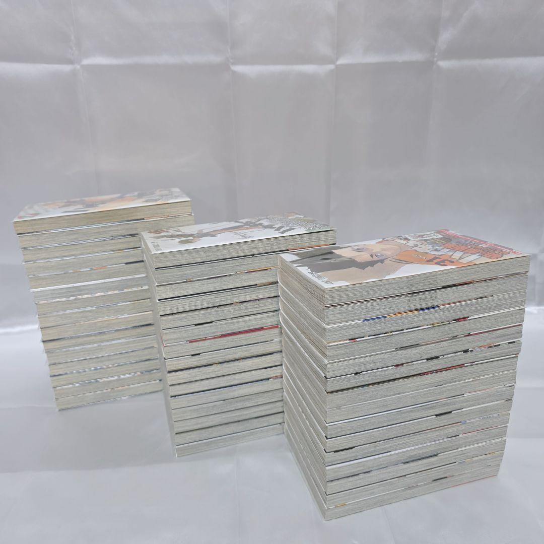 ハイキュー 全45巻セット[完] 全巻初版 全巻初版帯付き 良品 H01