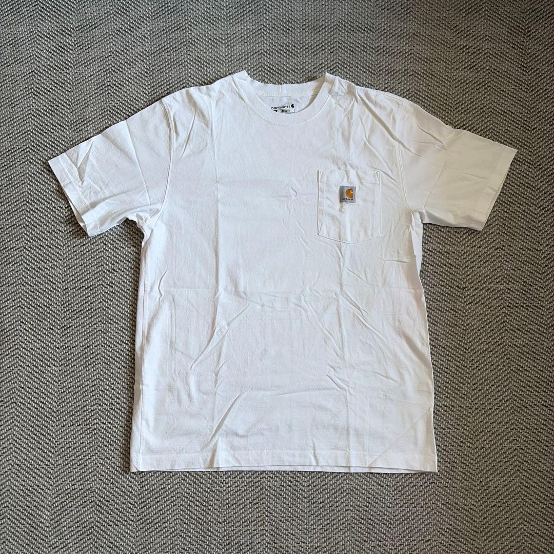 Carhartt Tシャツ2枚セット　Green & White (美品)