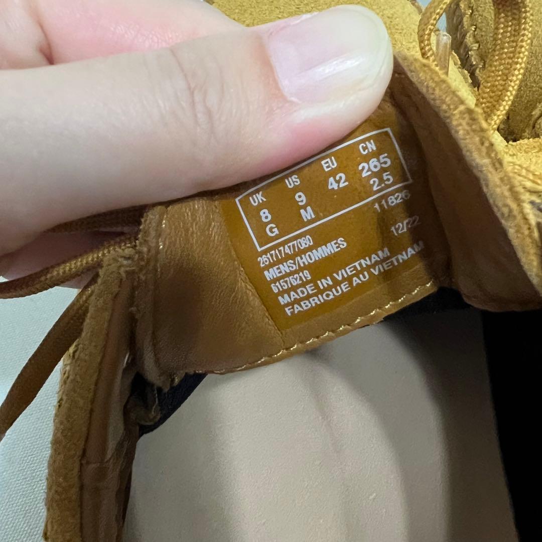 CLARKS クラークス ウィーバーGTX Vibram スエード 26.5cm