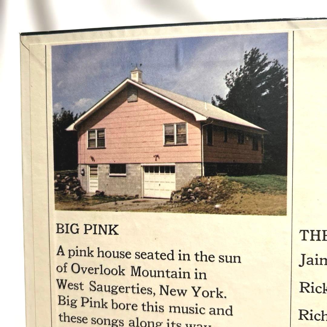 US盤LP ザバンドThe Band /Big Pink