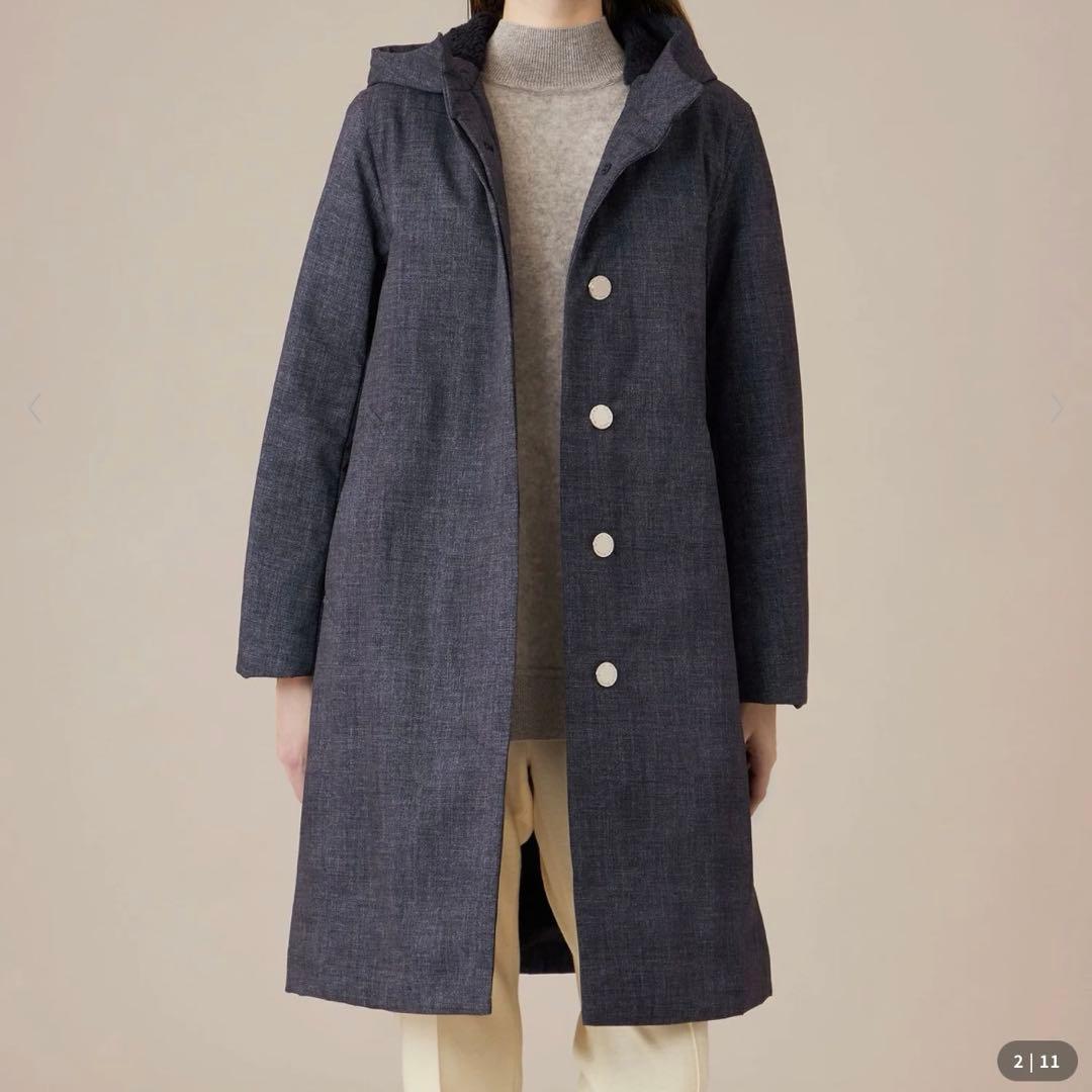 【新タグ】2025マッキントッシュ【L】デニムプリントソロタフタコート