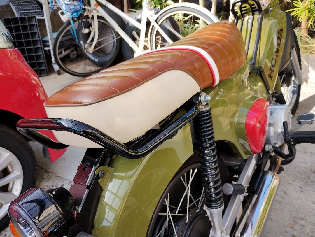 クロスカブ用ダブルシート