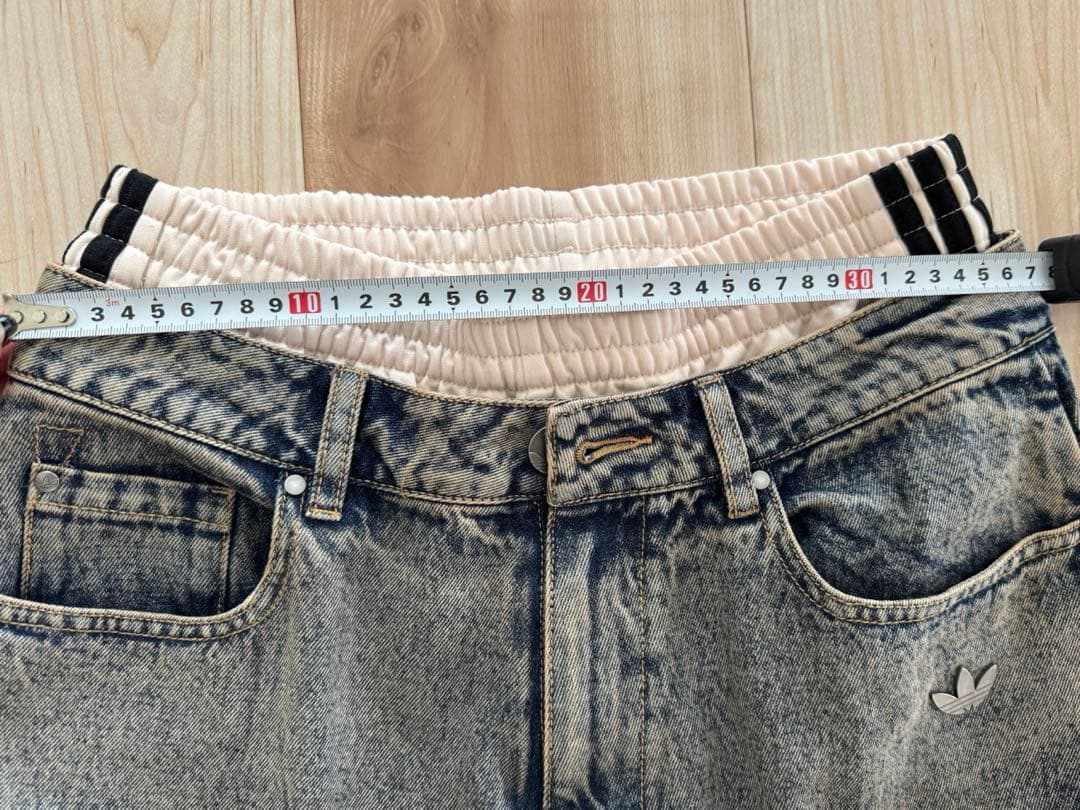 【Lサイズ】adidas W DECON DENIM PT(ADILENIUM)