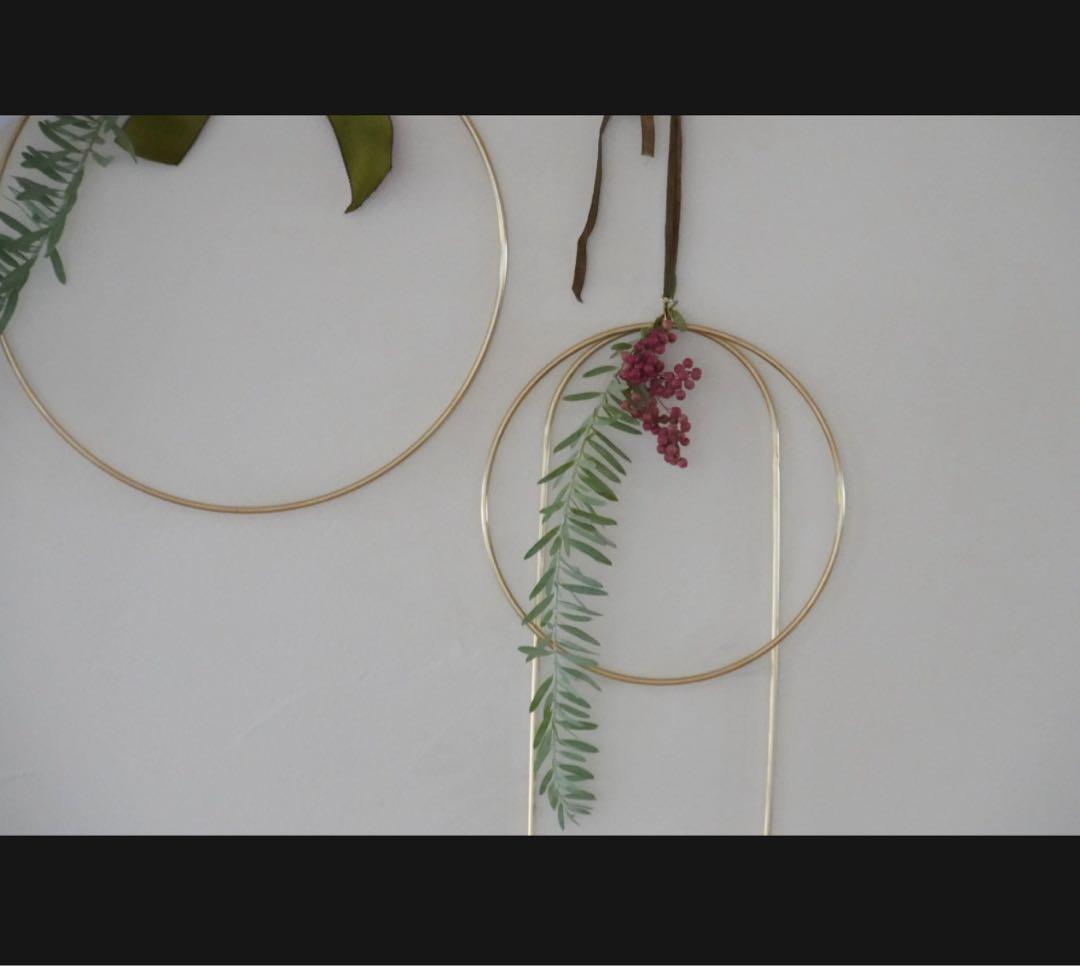 ferm LIVING デコフレームブラス ゴールド モビール デンマーク 北欧