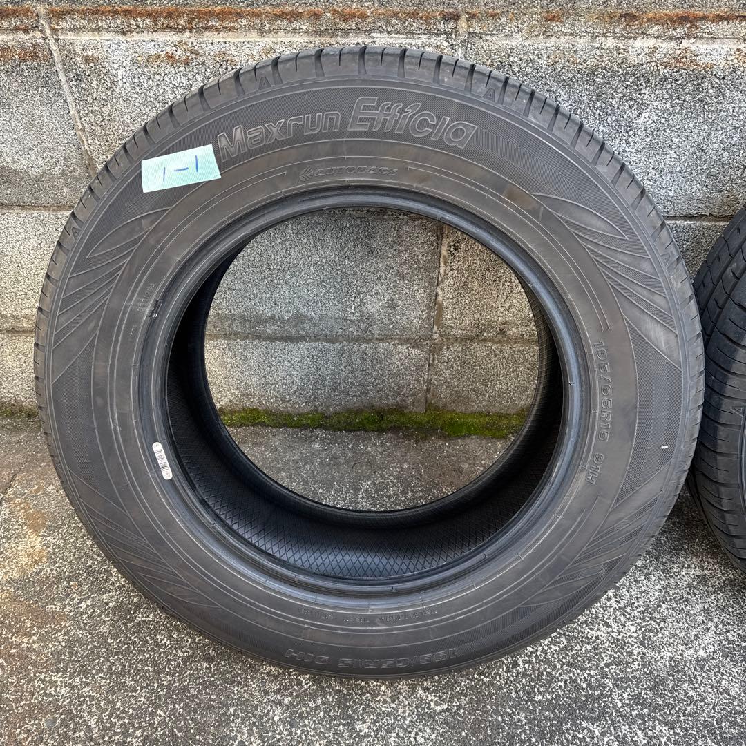 AUTOBACS 195/65R15 2本　24年製　中古品　1