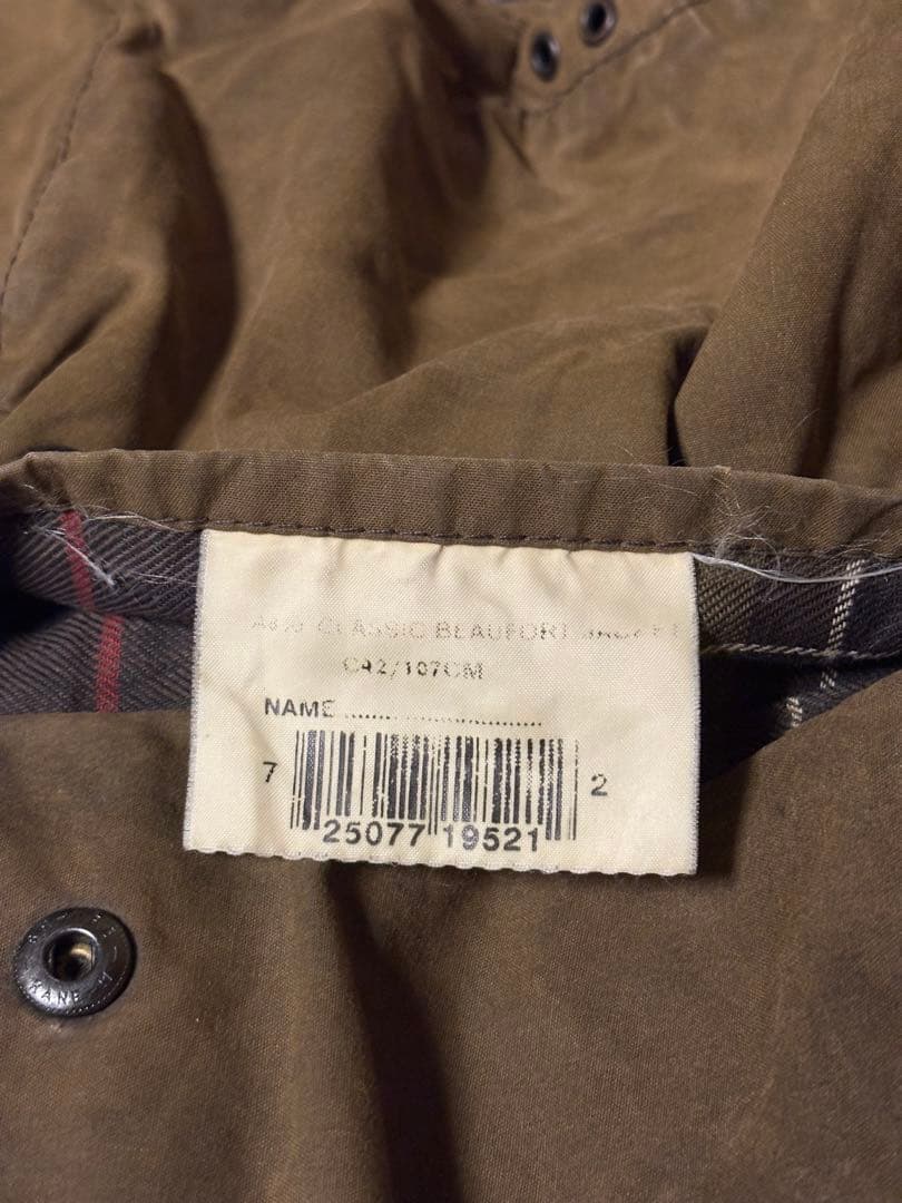 Barbour Beaufort バブアー ビューフォート オイル抜き済み