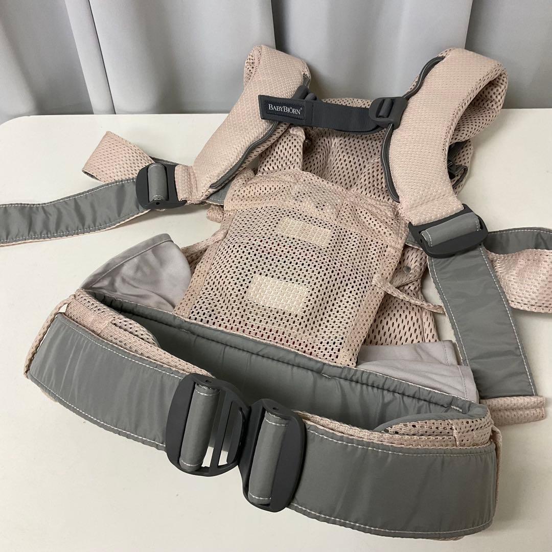 美品 ベビービョルン ONE KAI AIR ワンカイエアー パーリーピンク