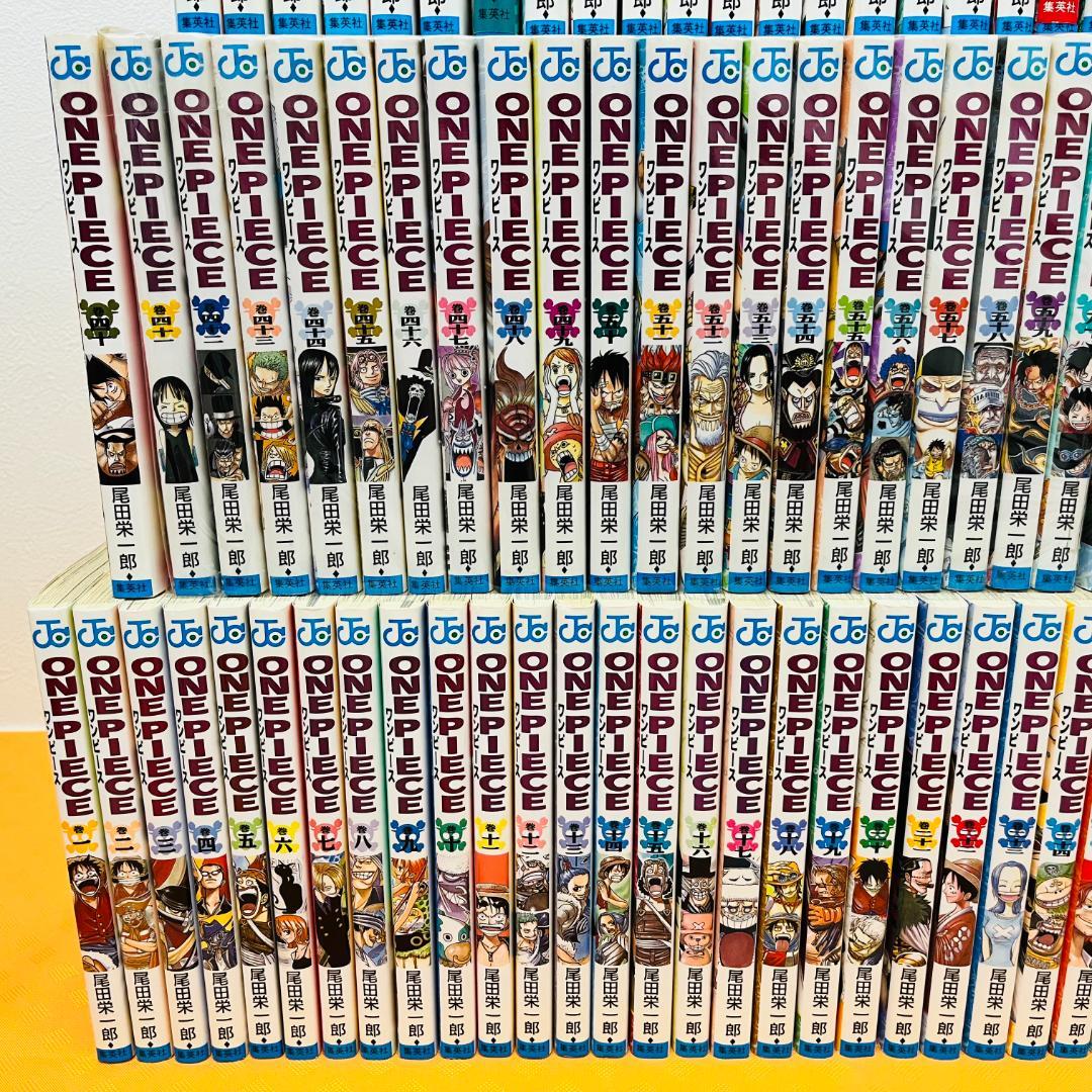 『ONE PIECE ワンピース』1～107巻セット 中古コミック