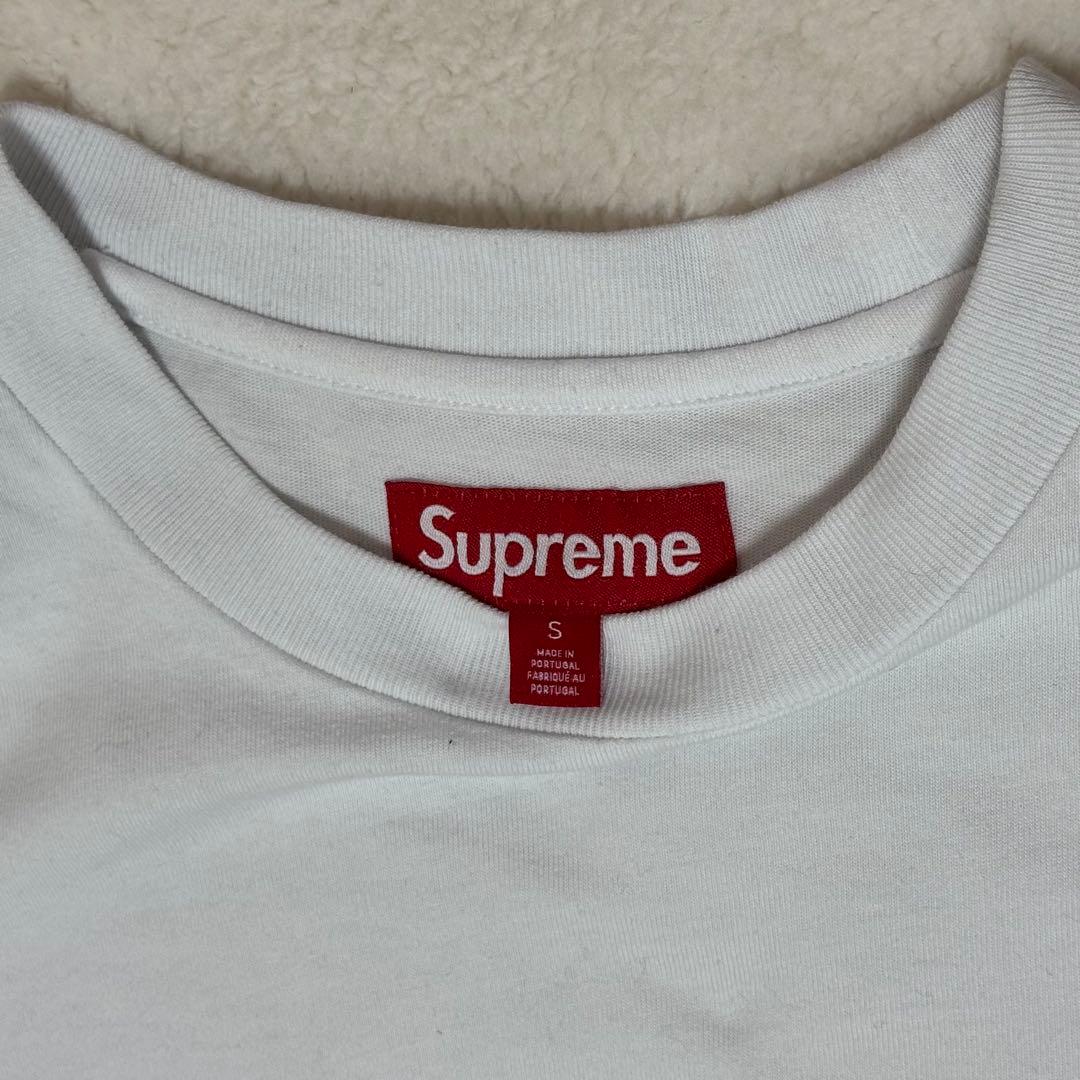 【美品】supreme シュプリーム　白　スモールボックス　Tシャツ　半袖