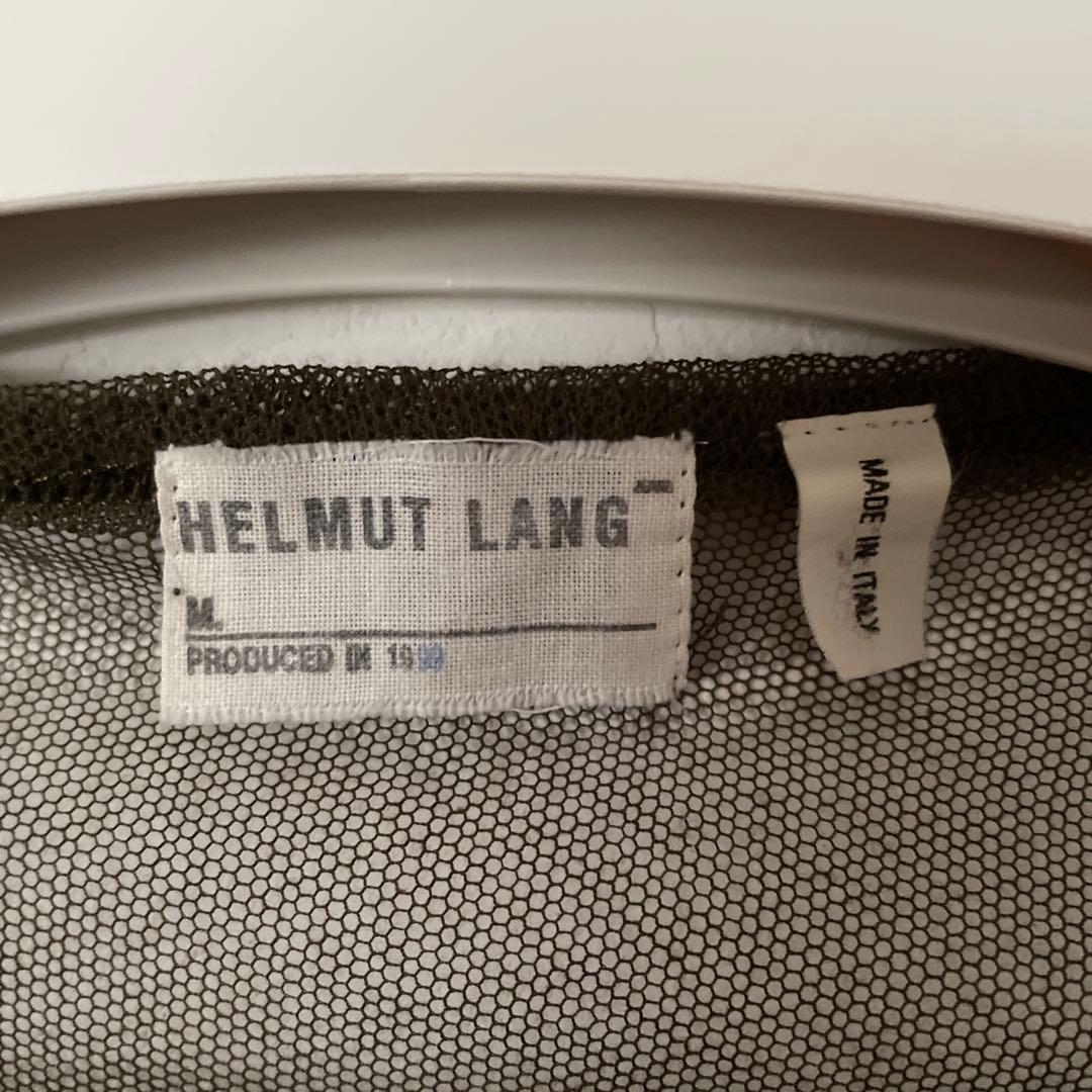Helmut Lang 1999 本人期 メッシュ ミリタリー Tシャツ