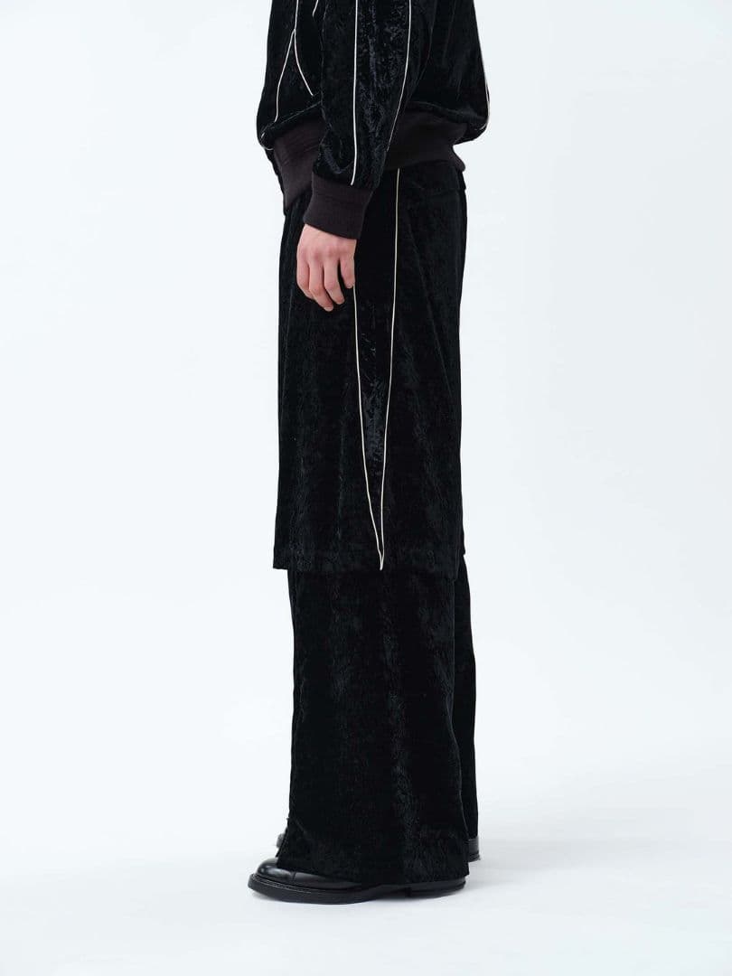 新品未使用　2way sublations 24AW ベルベットトラックパンツ