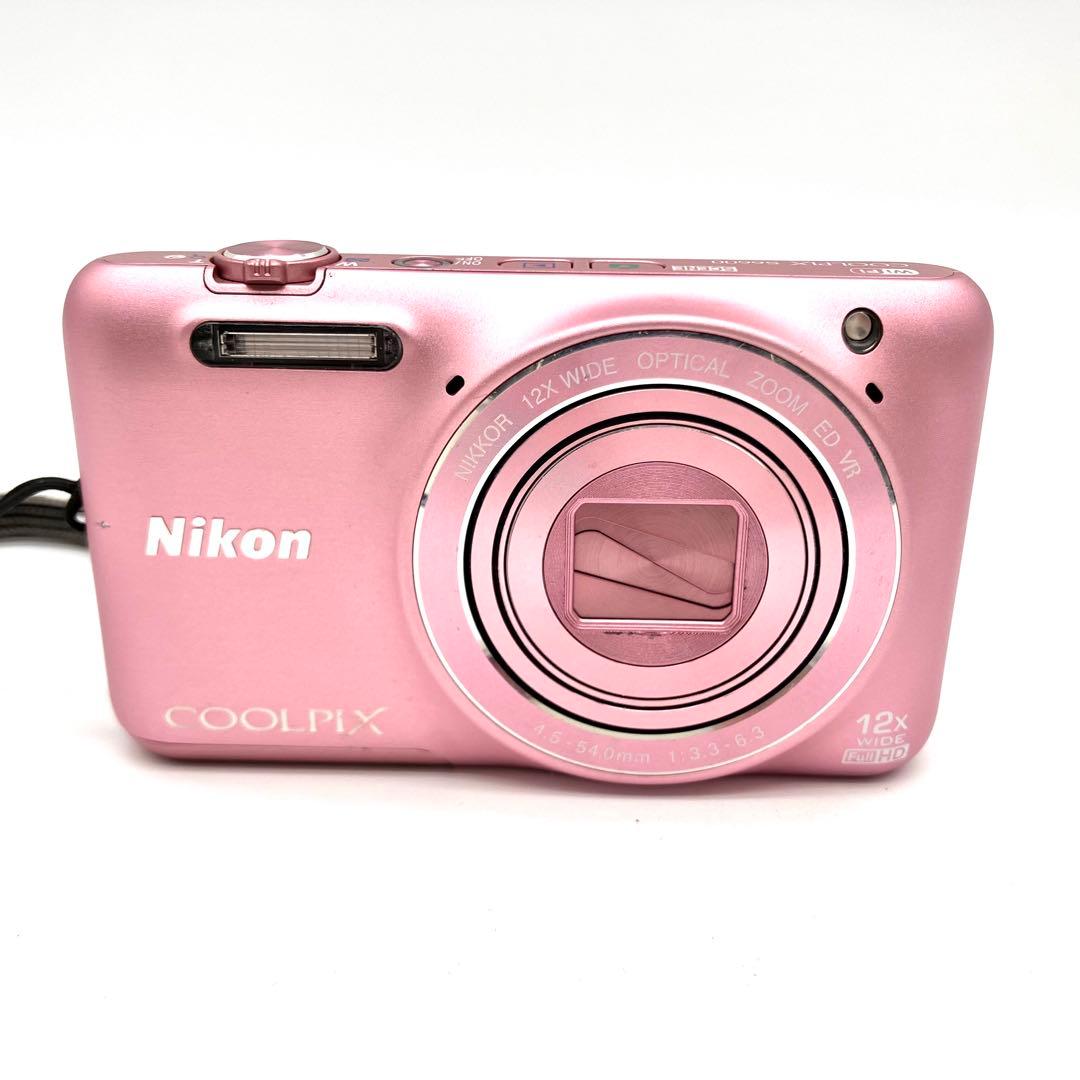 Wi-Fi対応♪ Nikon COOLPIX S6600 ピンク