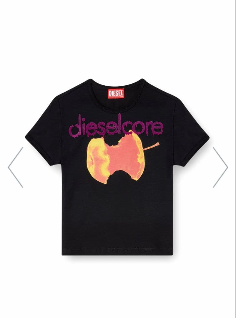 DIESEL dieselcore Tシャツ ブラック