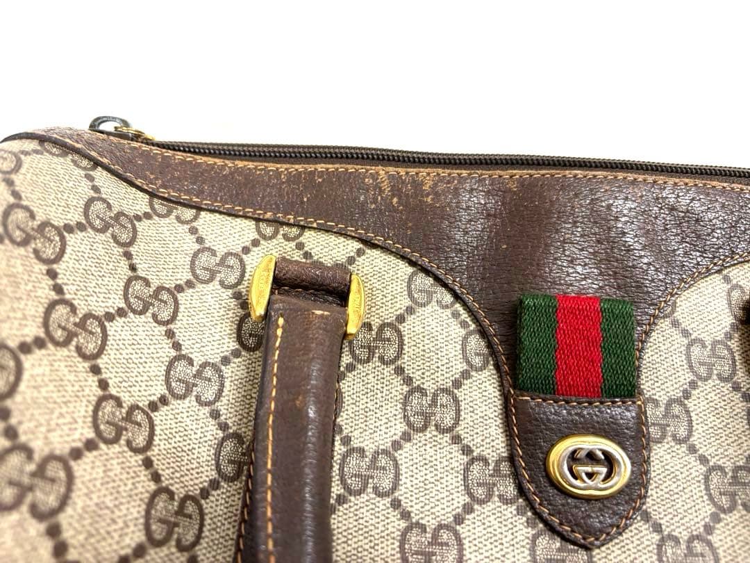 GUCCI オールドグッチ ボストンバッグ 型番︰40.02.007