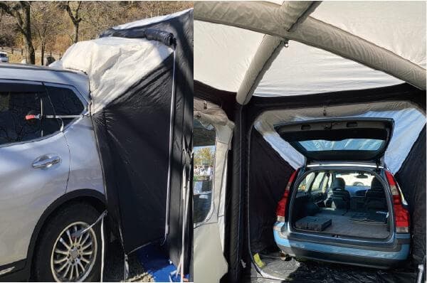 h*k様 DOMETIC HUB インフレータブルオーニングテント SUVセット