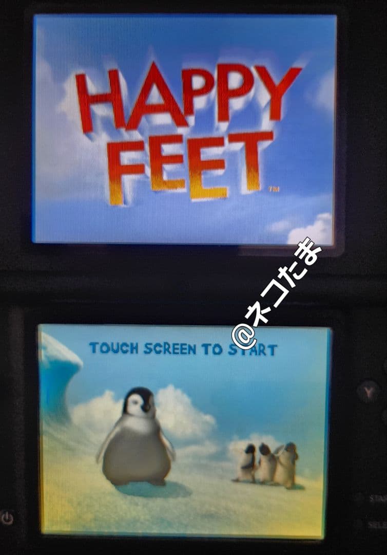 【当時品・美品・未発売】DSソフト HappyFeet US版 ハッピーフィート