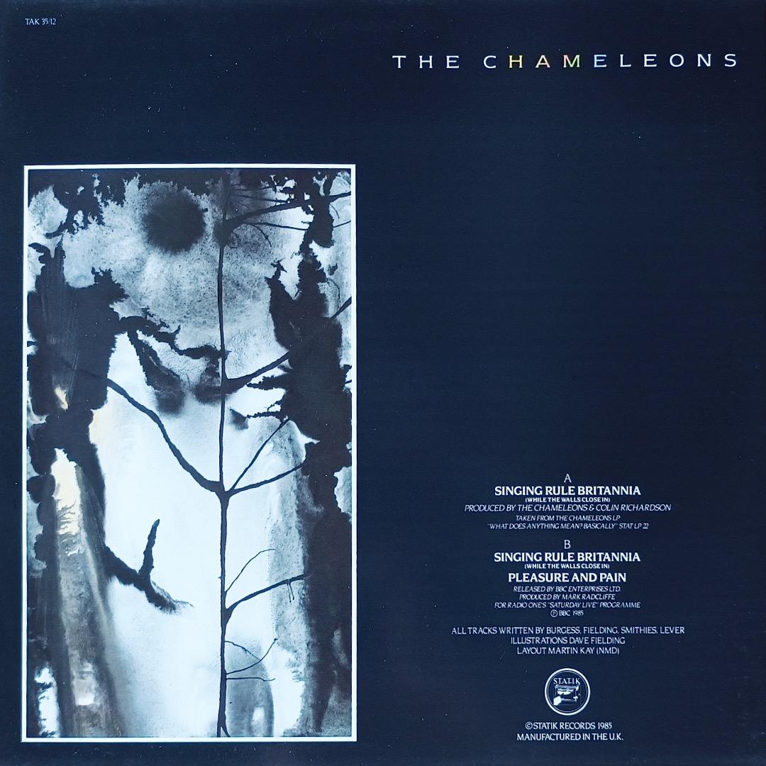 洋楽 Singing Rule Britannia/The Chameleons