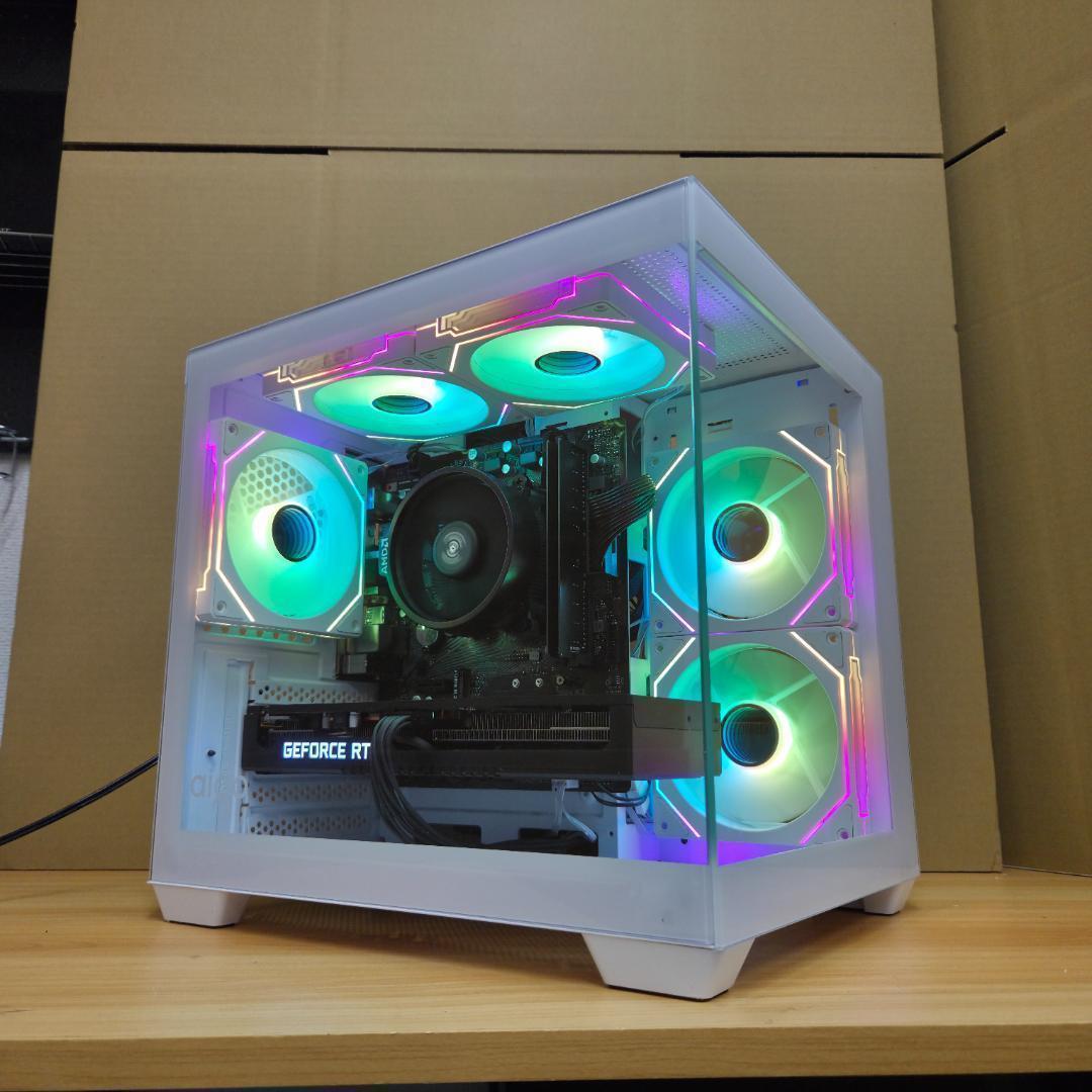 新品ケースゲーミングPC★RTX4070Ti/Ryzen 7/SSD 512GB