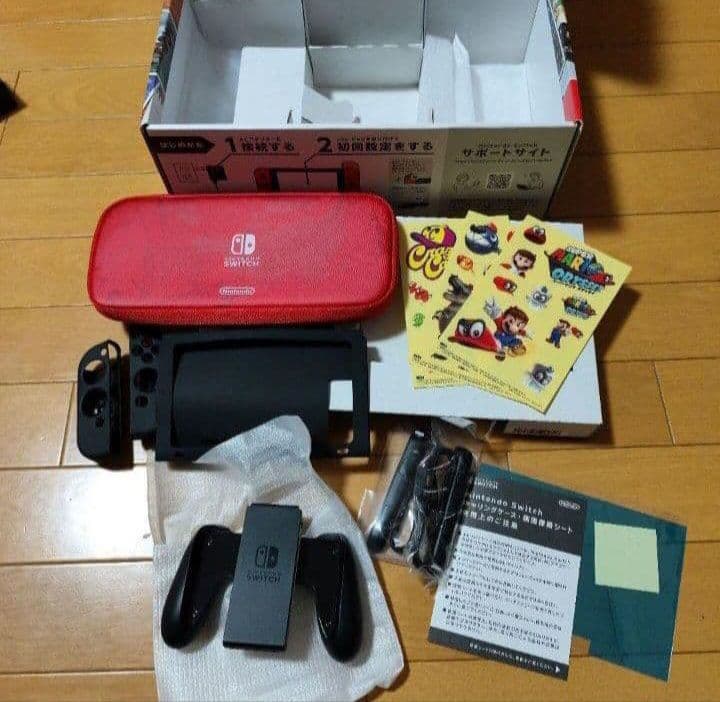 NintendoSwitch本体　スーパーマリオオデッセイセット