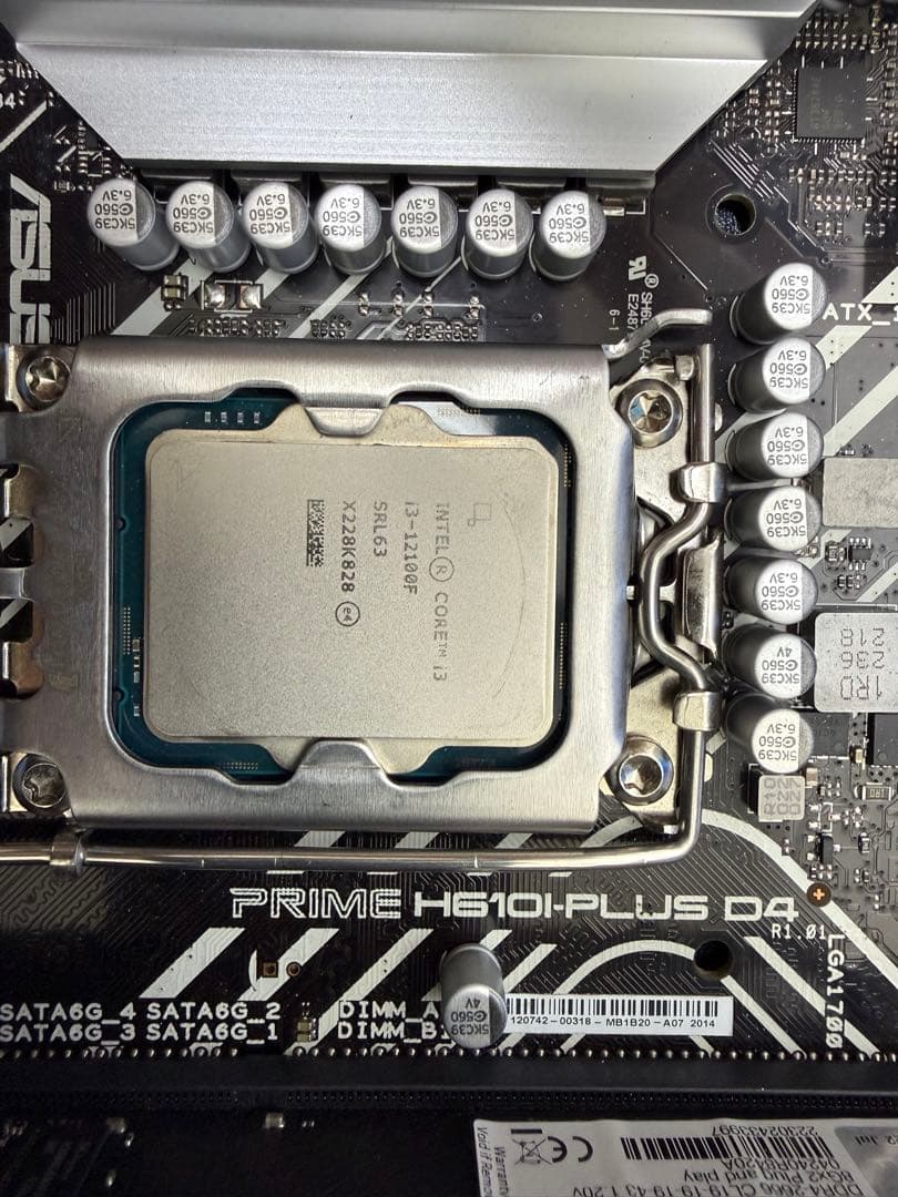 ASUS PRIME H610I-PLUS D4 セット