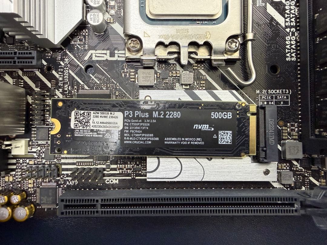 ASUS PRIME H610I-PLUS D4 セット