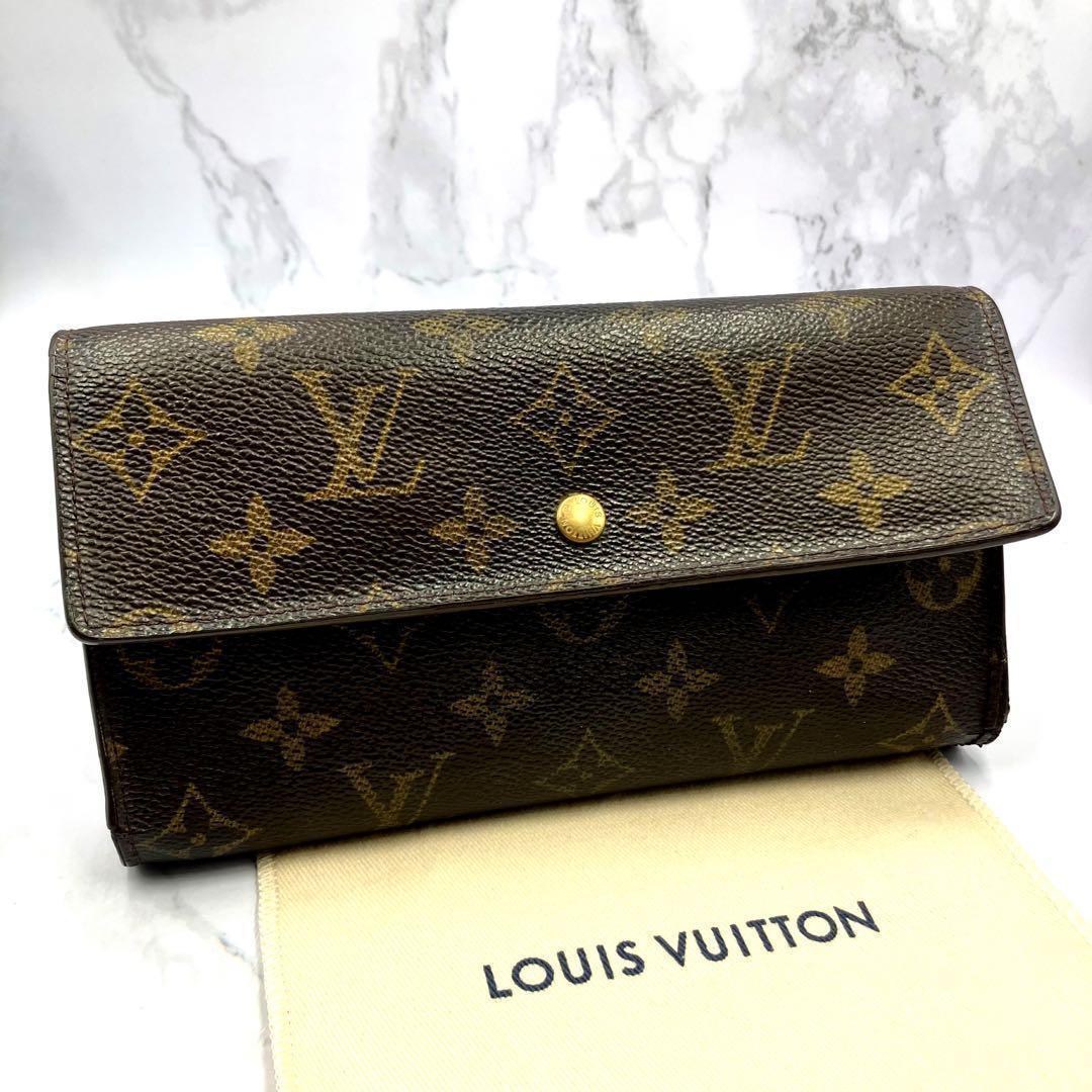 ◆美品◆LOUIS VUITTON モノグラム ポルトトレゾール 三つ折り
