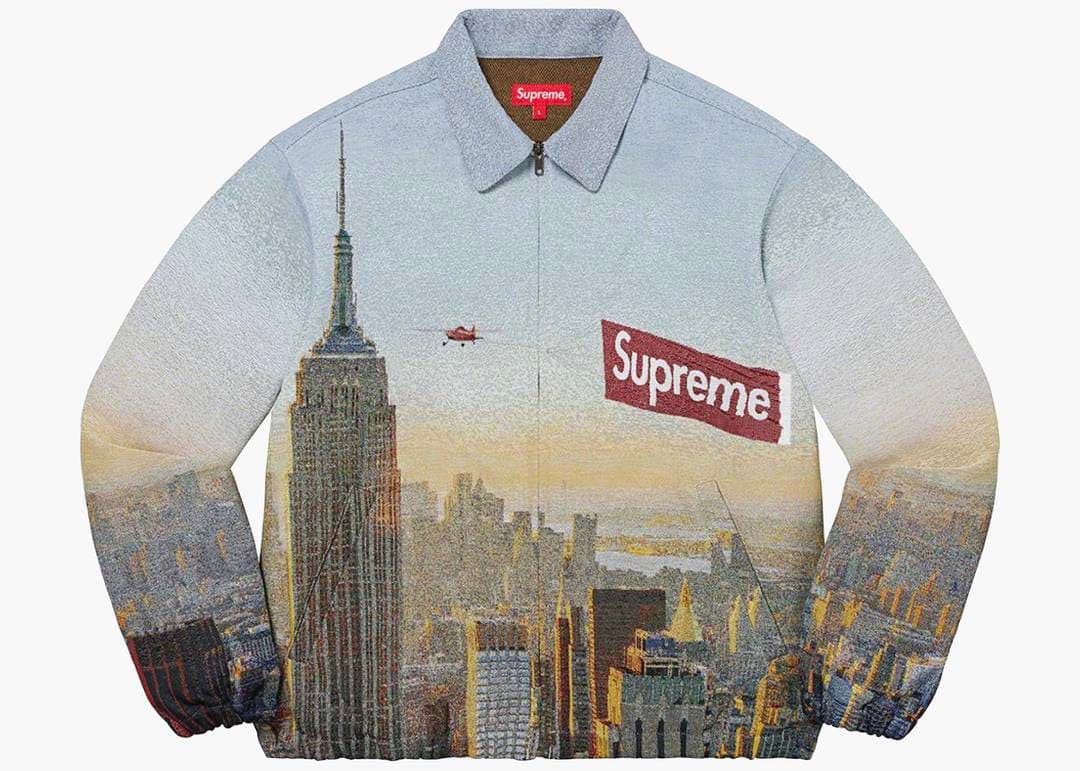 ジャケット・アウター Supreme AerialTapestry Harrington Jacket