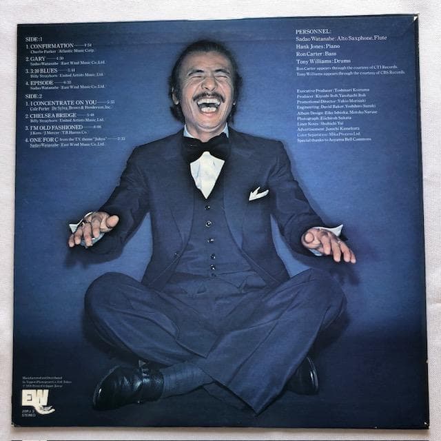 渡辺貞夫 I'm Old Fashioned LP 20PJ-3 y107