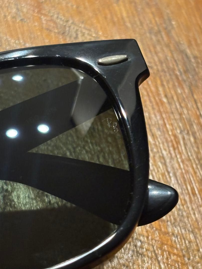 【人気】rayban ウェイファーラー　ブラック　RB2140-F