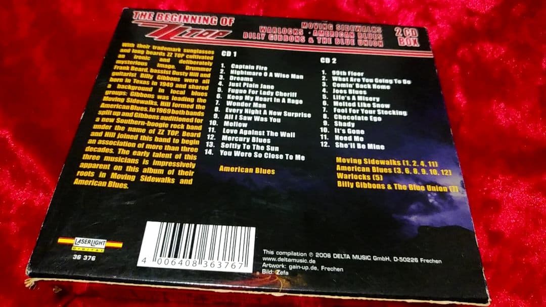 【2枚組CD】ZZ TOP/The Beginning of ZZ TOP