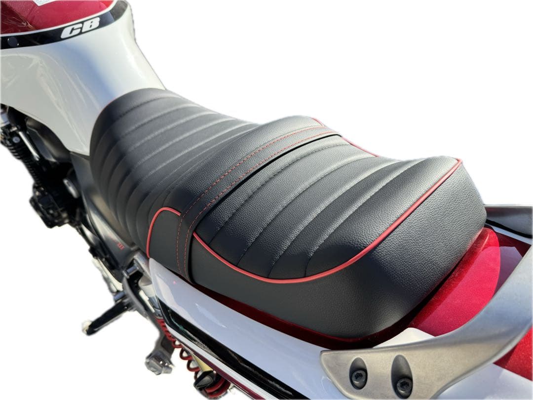 cb400sf タックロールシート nc39 nc42 高密度ウレタン　赤