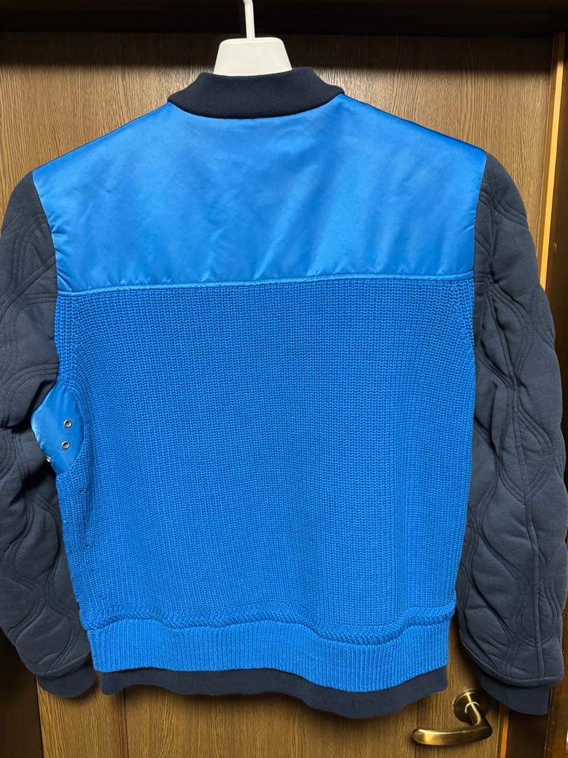 DIESEL ボンバージャケット 青
