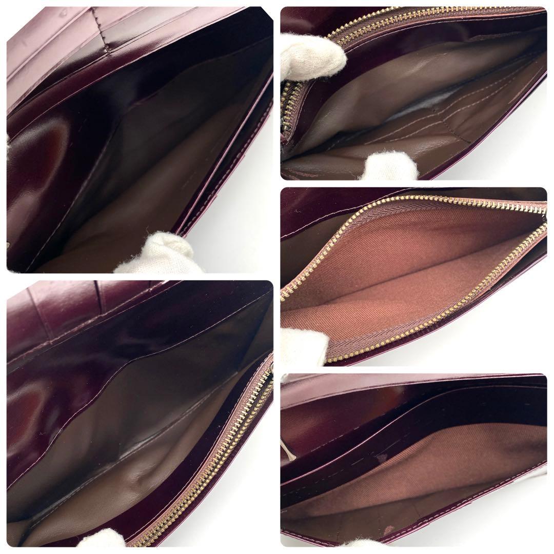 【廃盤品】Jean Paul GAULTIER ニューローズ 長財布 パープル