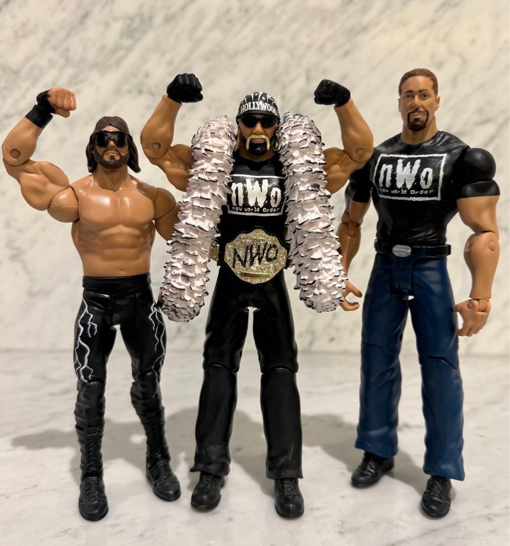 WWE NWO ハルクホーガン サベージ ナッシュ フィギュア