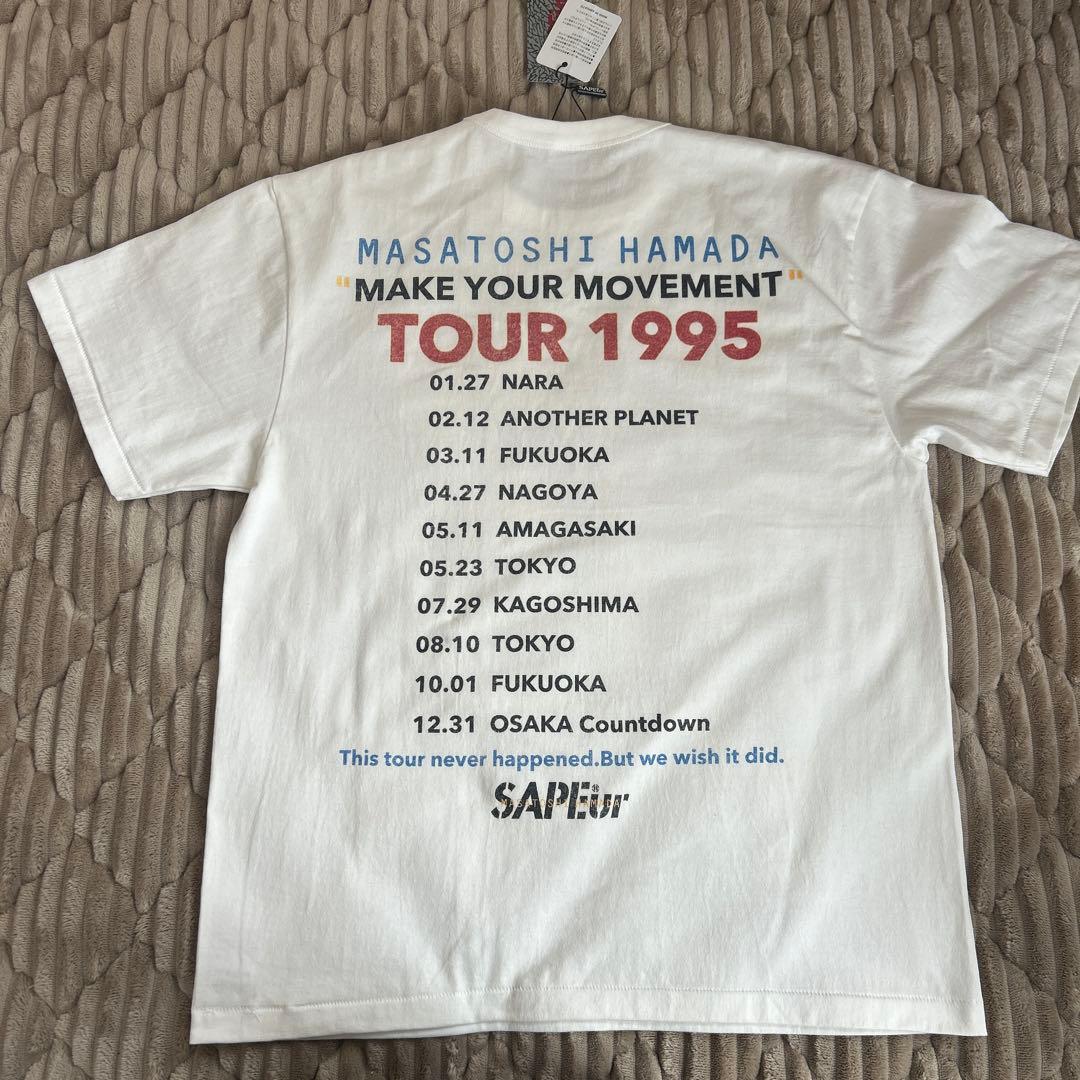 SAPEur 浜田雅功Tシャツ THE MOVEMENT TOUR 1995 M