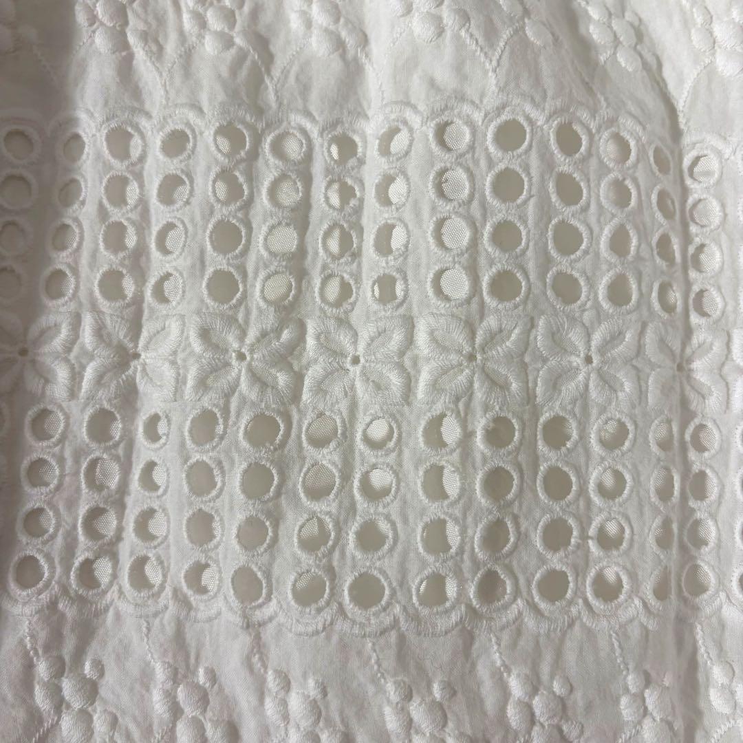 美品　ロンハーマン×ハナ　別注　ボタニカル刺繍　ロングスカート　ティアード