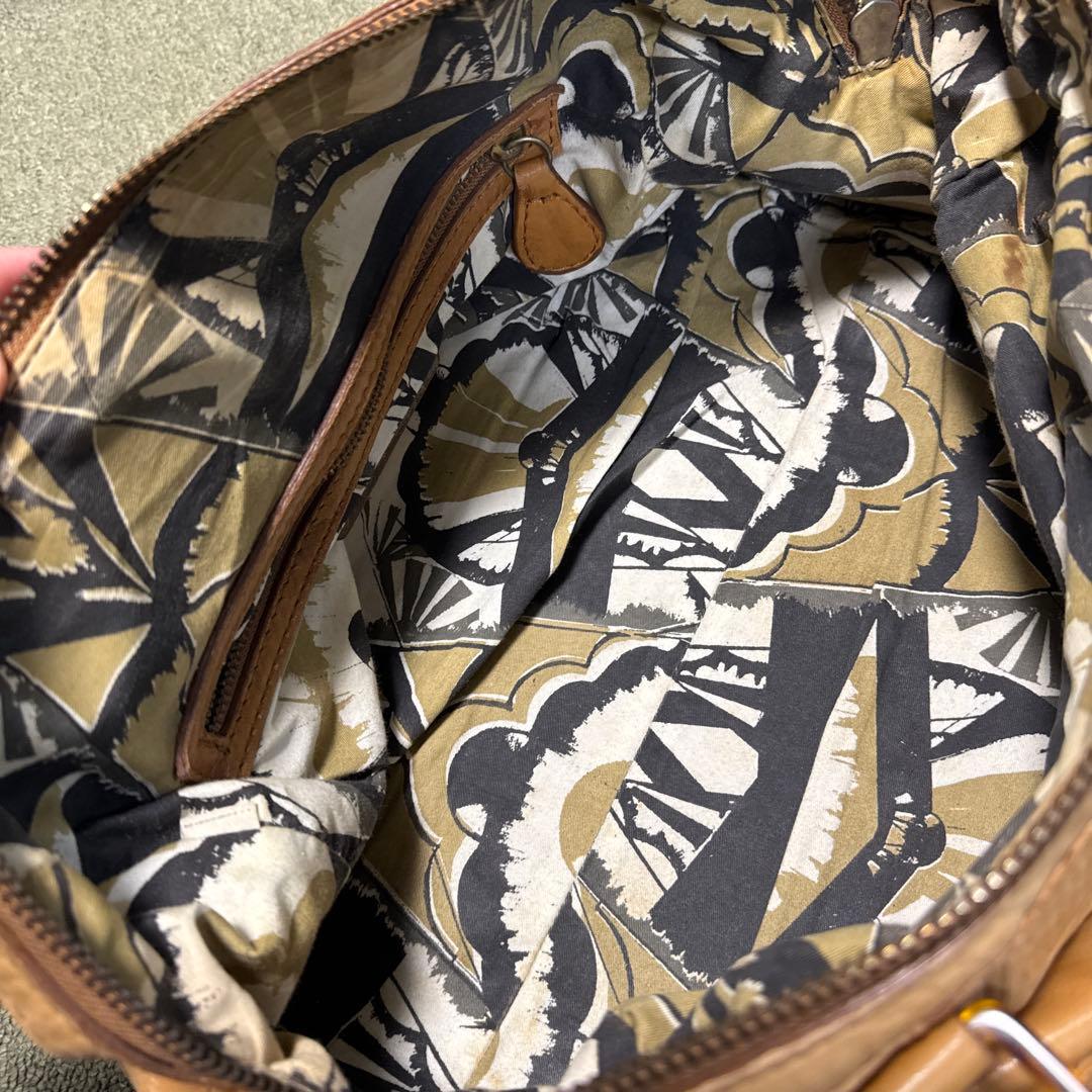 DIESEL レザーボストンバッグ