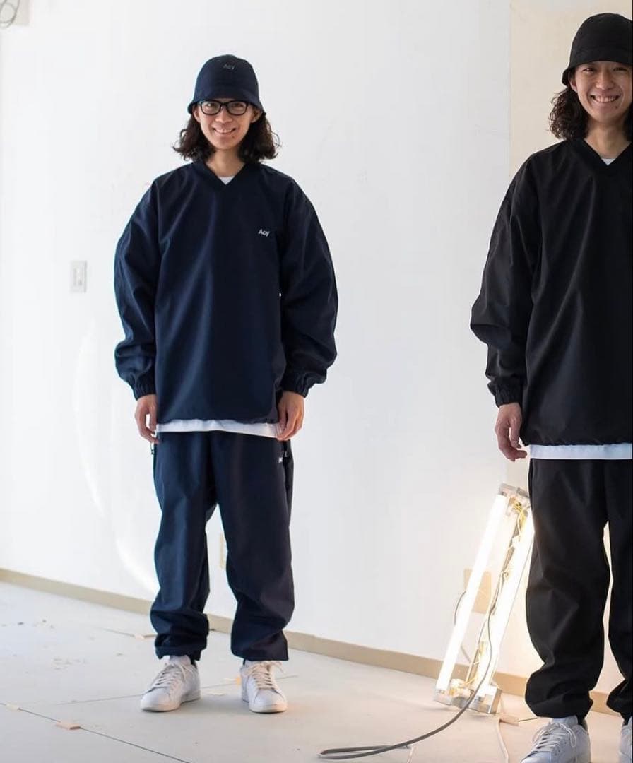 Acy PULLOVER SHIRTS TRACK PANTS セットアップ
