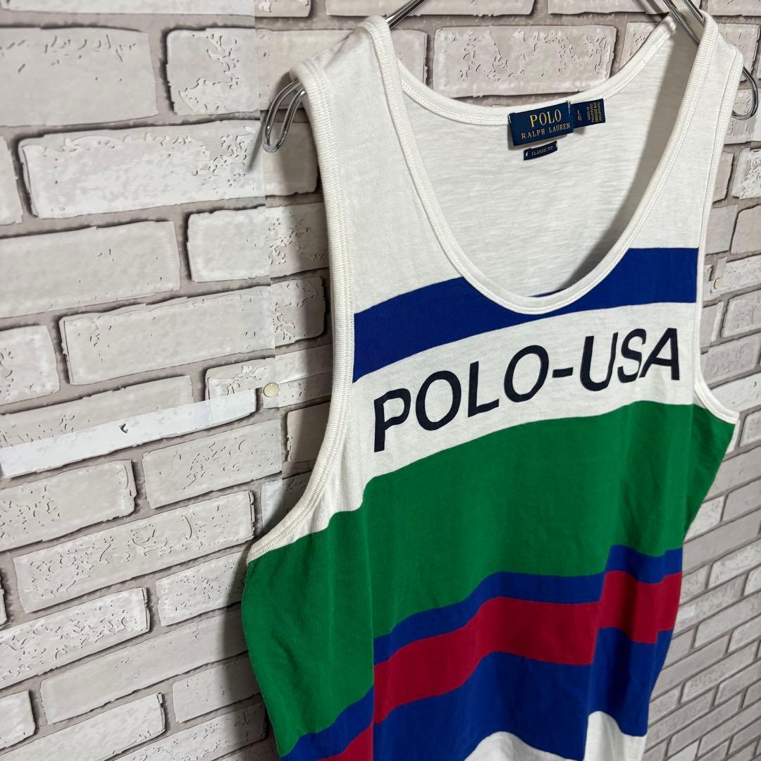 【希少】POLO RALPH LAUREN タンクトップ Lサイズ