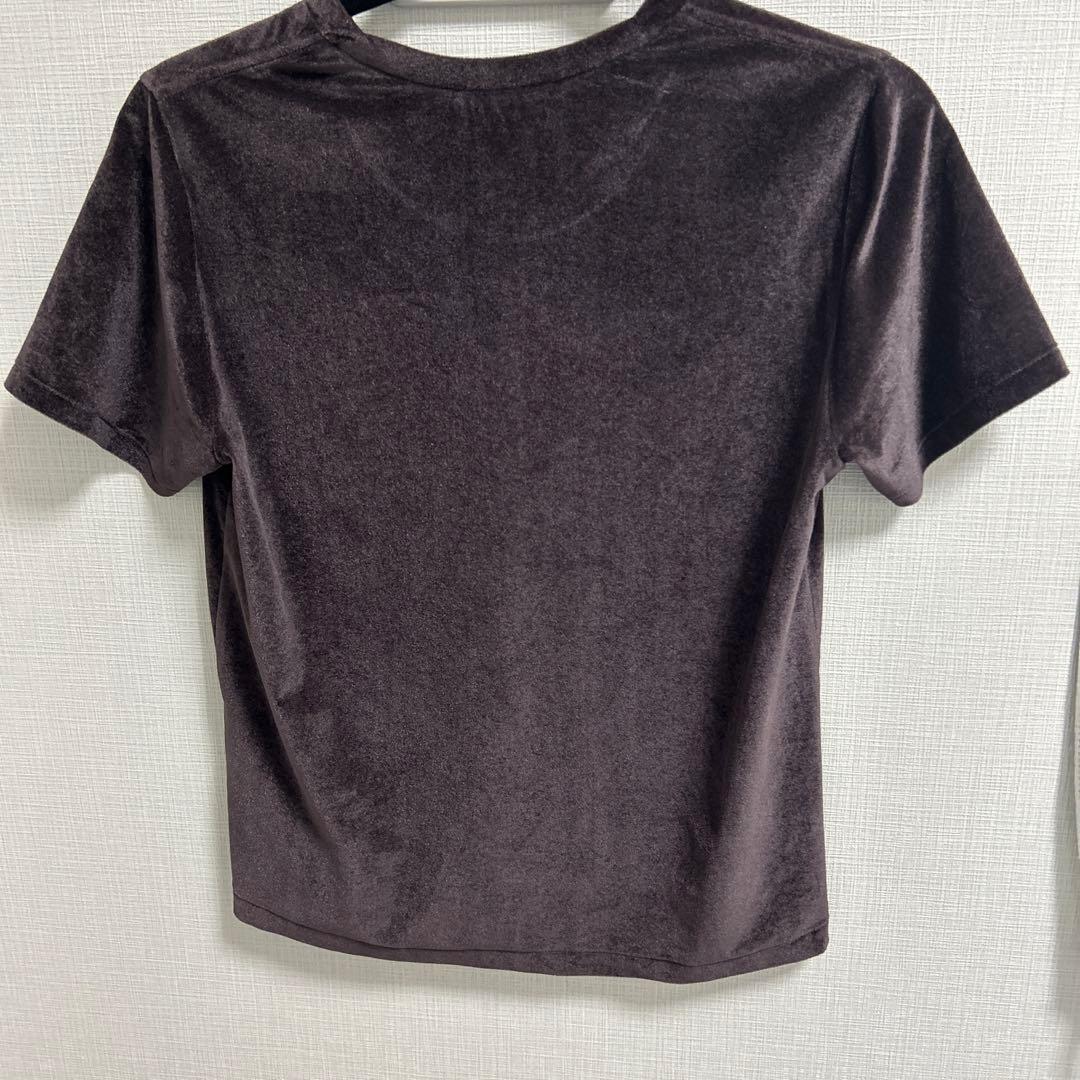MIESROHE ミースロエ　シアーベロアコンパクトT ブラウン