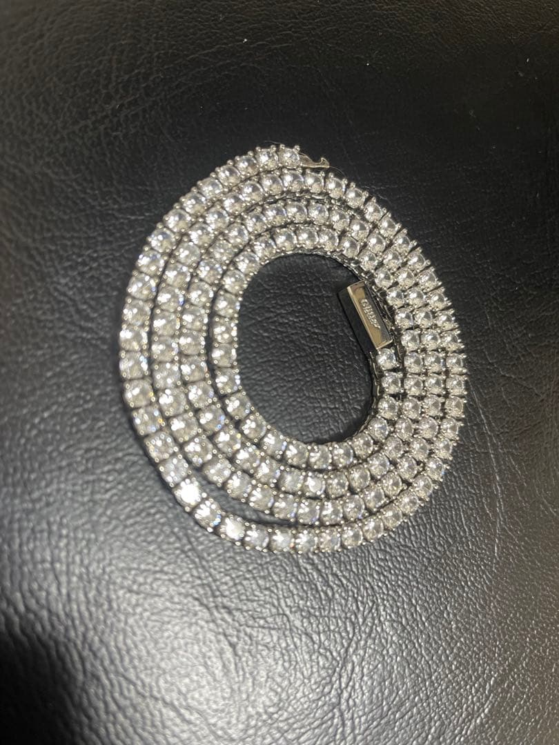 アクセサリー Glitter Luxury Tennis Necklace 3mm 46cm