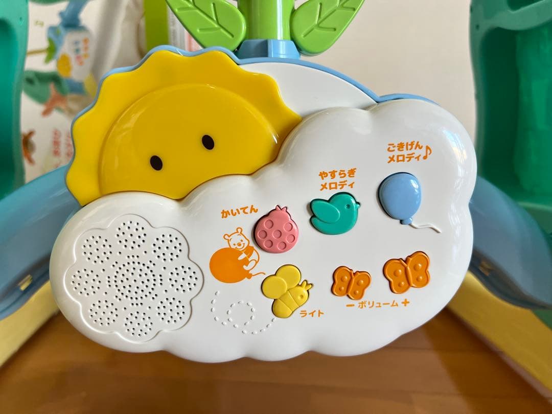 完全品・美品 プーメリー えらべる回転6wayジムにへんしんメリー